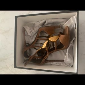 Giuseppe Zanotti Shell Detail Strappy Sandals